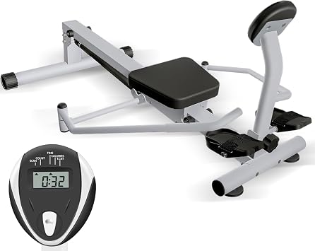 Rowing Machine - Adjustable Resistance Rowing Machines Foldable with Full-Body Exercise Cardio Workout for Home