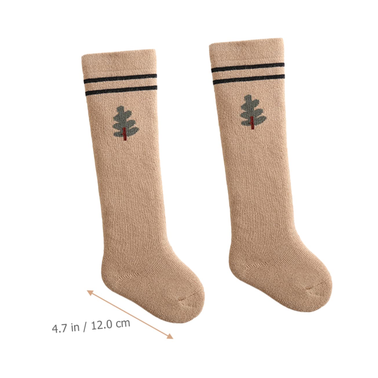 Kisangel 5pares Calcetines Largos Antideslizantes Para Bebés Gruesos y Cálidos Transpirables Para Invierno Unisex Talla Años
