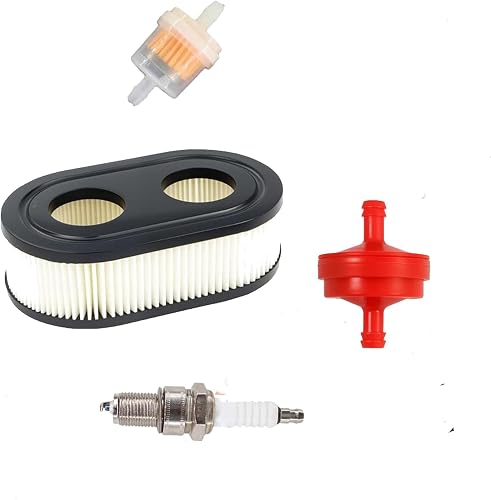 BEIYIPARTSAir Filter Tune up Kits for Husqvarna LC121P 163-cc 21'' Push Gas Lawn Mower w/ 725exi