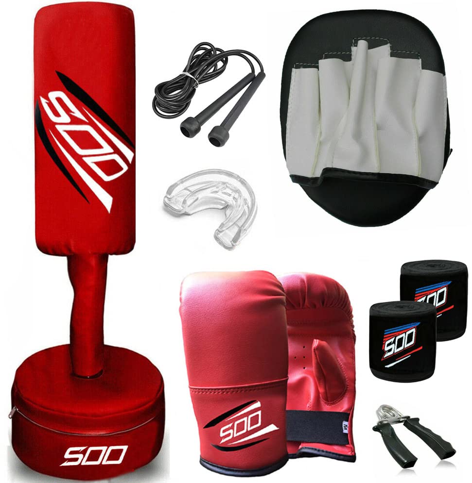 Buy SOO Kids Boxing Heavy Bag Set MMA Freestanding Punching Bags with