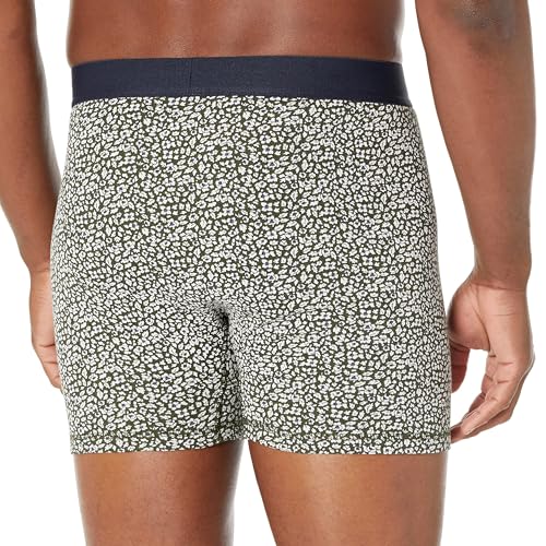 Image of Amazon Essentials Men's Breathable Cotton Boxer Briefs, Tag-Free, Pack of 5