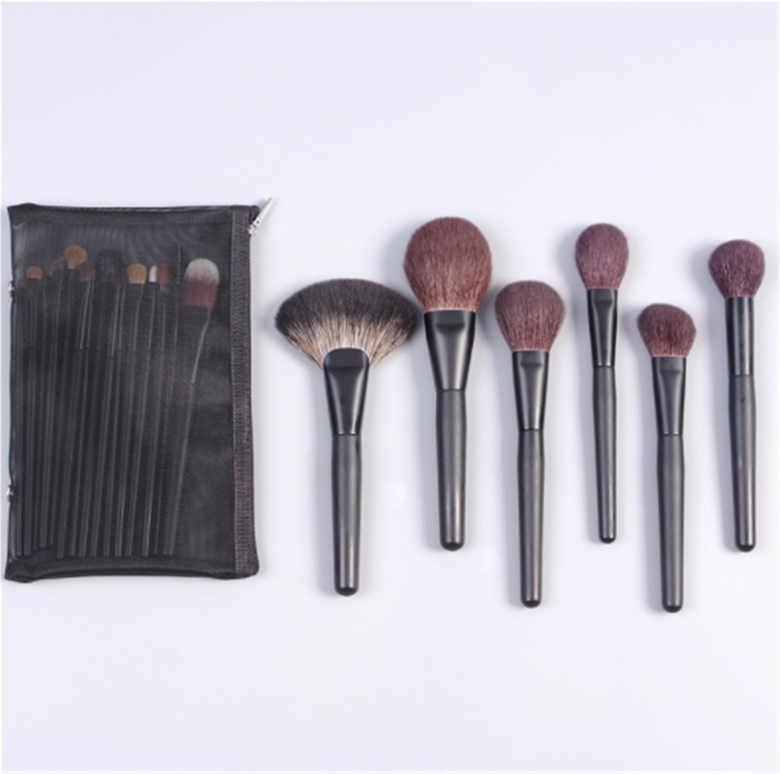 Pinselset Makeup 21 Stücke Make-Up Pinsel Mit Tasche for Concealer Lidschatten Gesicht Kontur Pinsel Make Up Pinsel für Buffing