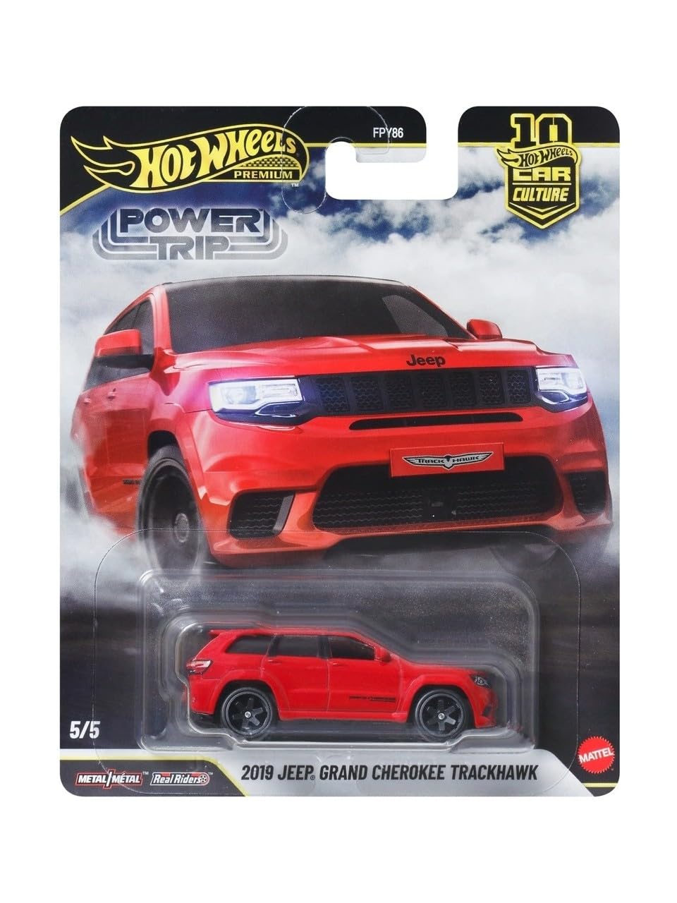 Hot Wheels Car Culture Jeep Grand Cherokee Trackhawk Vehicle