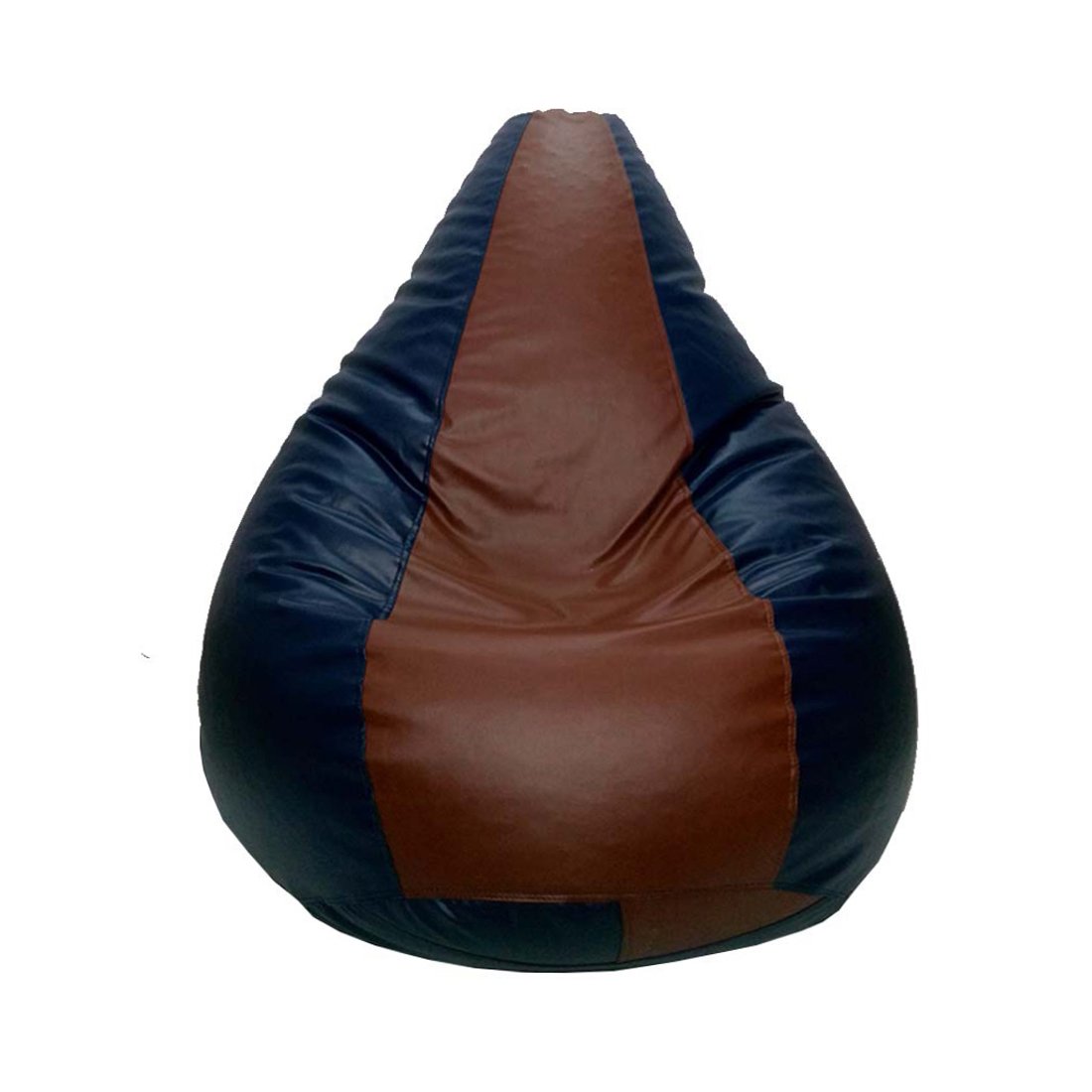 Psygn Exquisite Teardrop Bean Bag Without Bean (Brown, Blue)
