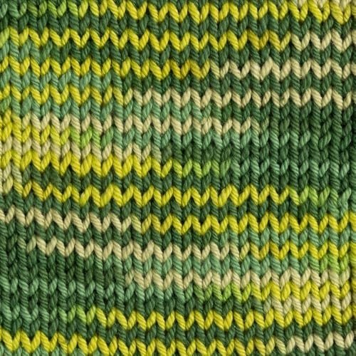 Image of Knit Picks Dishie Multi Worsted Weight 100% Cotton Yarn for Crocheting | 100g of multicolor variegated yarn in Plant Shop color for dishcloths, machine washable.
