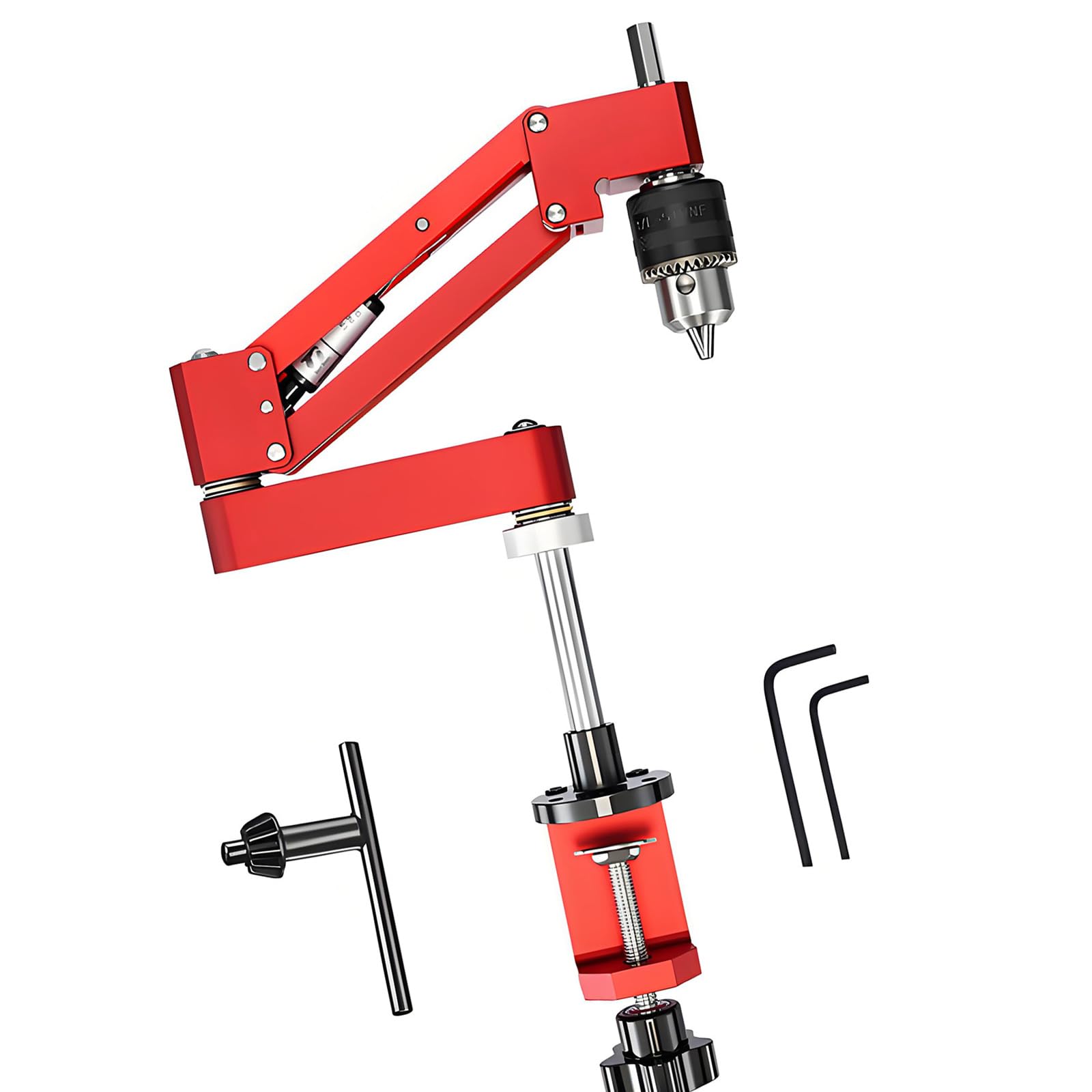 WEILWH Aluminum Alloy Tap Guide Tool for Horizontal and Vertical Threading in DIYer Projects Workshop Home Industrial Applicati