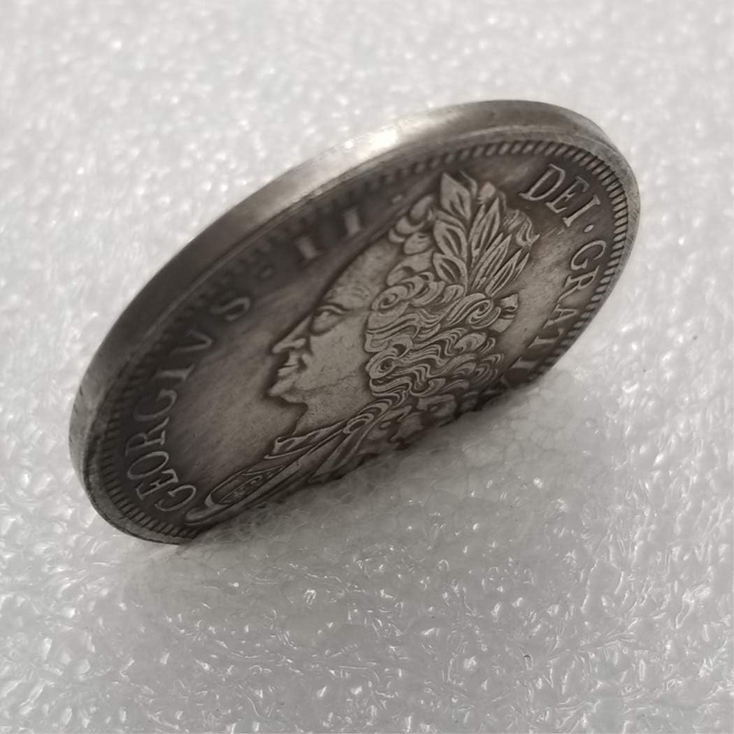 XDLiu 1746 United Kingdom Old Coins - British Old Silver Coin-UK Old Coin Collecting - Silver Dollar Old Coin - Uncirculated/Collectable condition