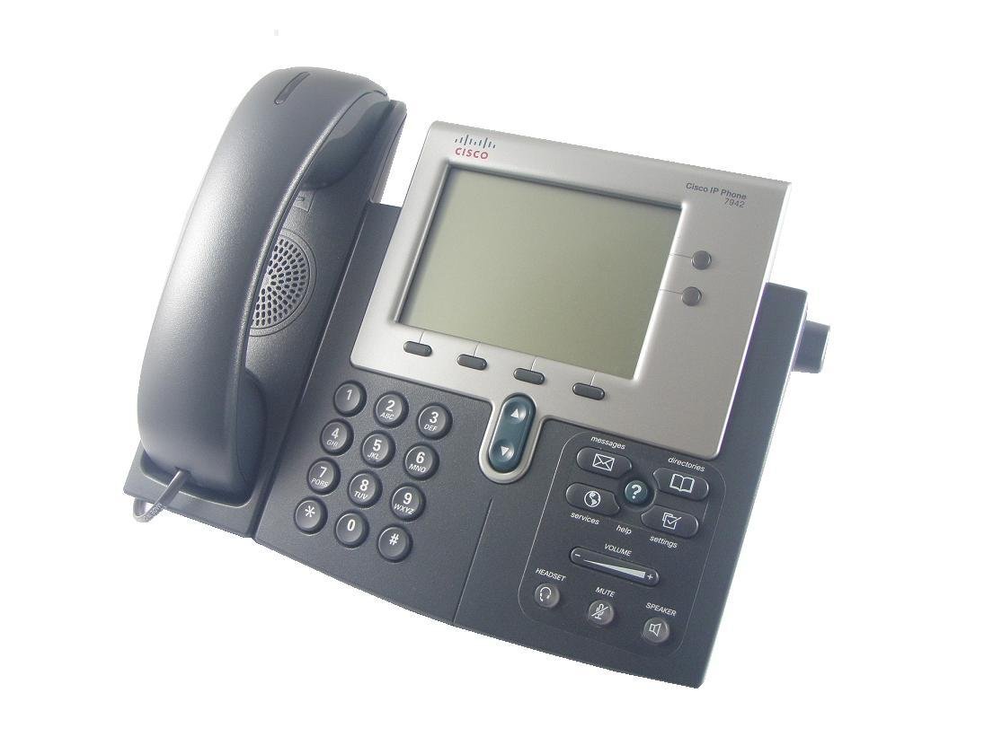 Cisco CP-7942G Unified IP Phone - New Sealed in Box (Renewed)