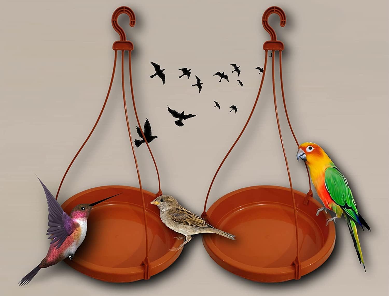 Anirdesh Bird Feeder/Food/Water/Bath tub for Cage and Garden Birds (Small:- 20 x 4.5 Cm, 1) (B09T3LVPNY) Amazon Price History, Amazon Price Tracker