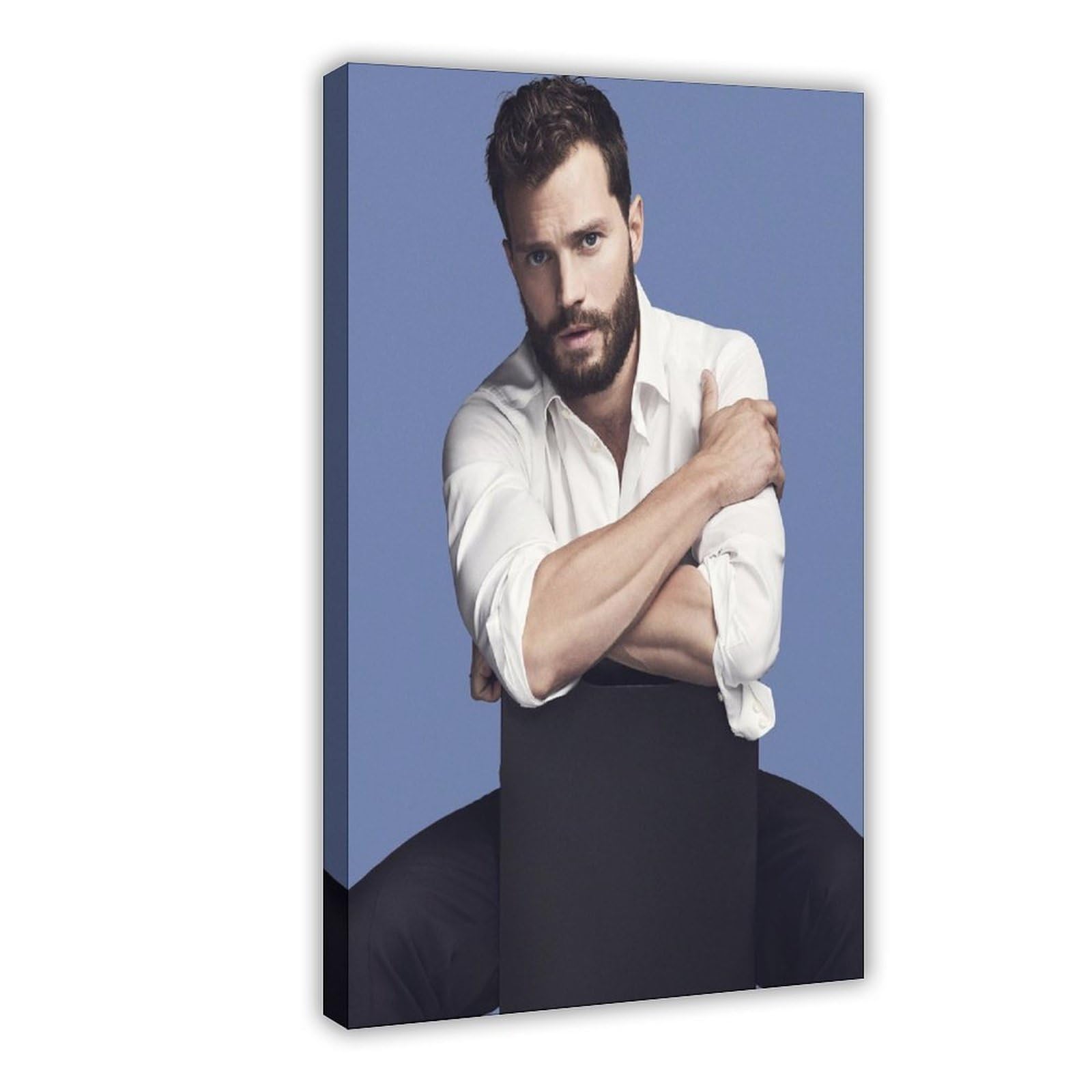 Phthdb Frame-Style Actor Jamie Dornan Poster Canvas Poster For Home Decor Gift