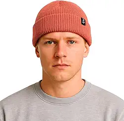 Gorro de Inverno Frio Toca de Lã Modelo Curto Bonie Sailor Estilo Hip Hop Camada Dupla Kouk Authentic