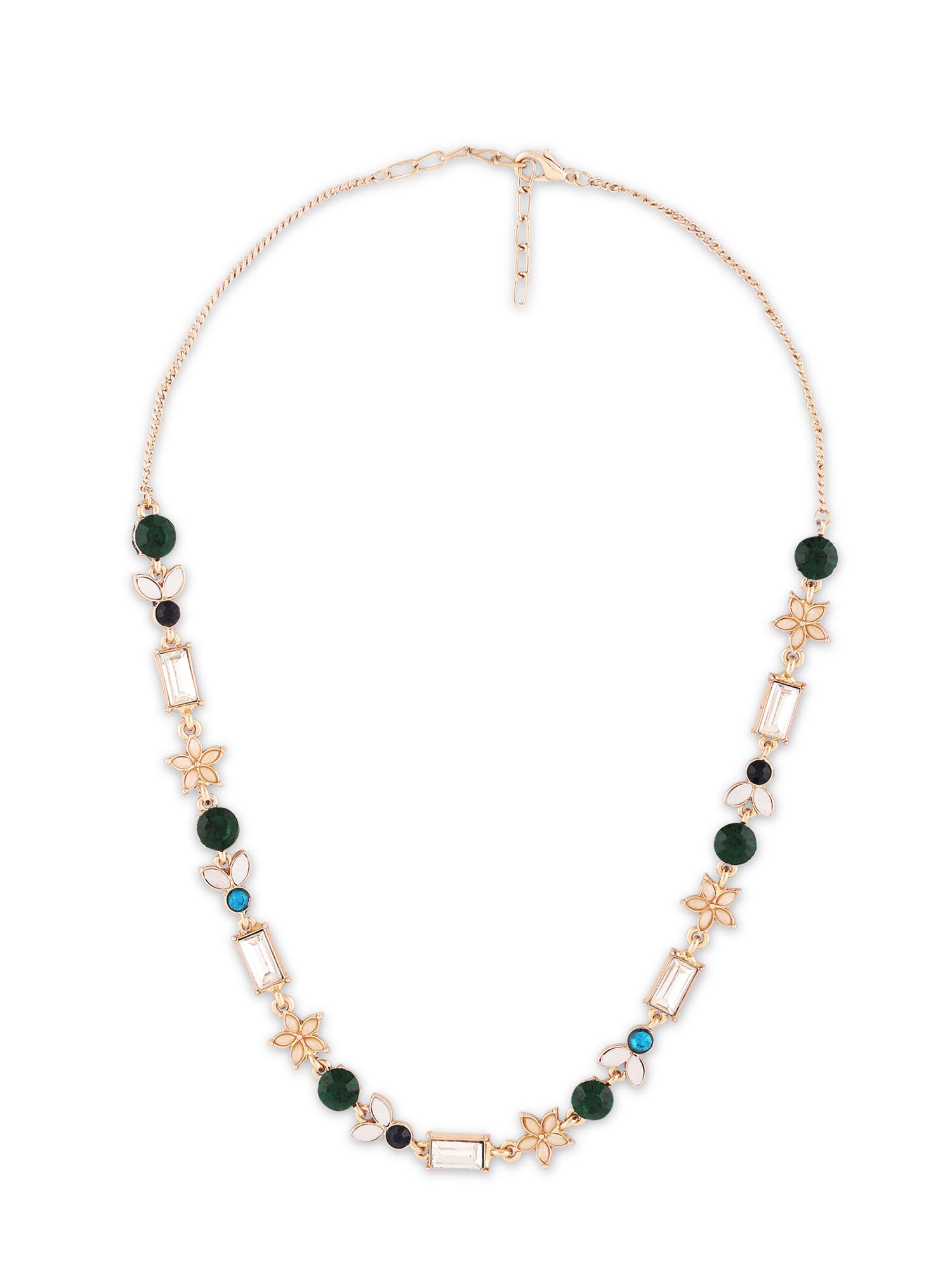 See full amazon price history chart for ZAVERI PEARLS Multi Colour Dazzling Stones Embellished Contemporary Necklace For Women-ZPFK16391 ZAVERI PEARLS Multi Colour Dazzling Stones Embellished Contemporary Necklace For Women-ZPFK16391 (B0CFTTR857) Amazon Price History, Amazon Price Tracker