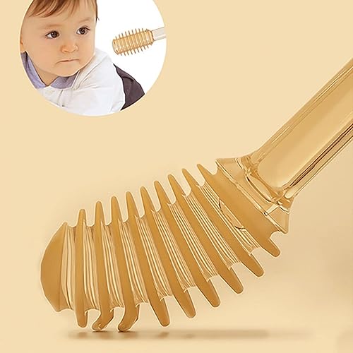 Miniatura 7 de Cepillo de dientes de entrenamiento para bebés, cabezal de cepillo de silicona suave, cepillo de dientes para bebés, cepillo de dientes para niños