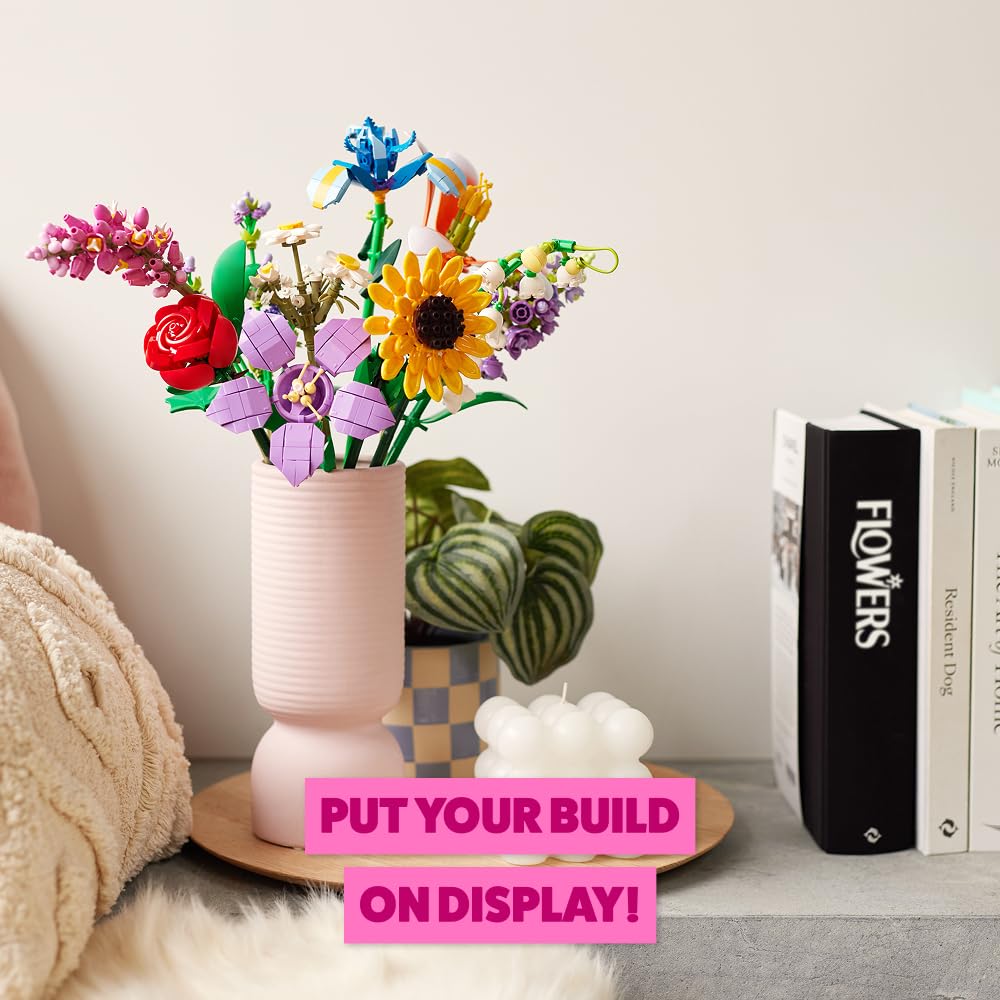 MAX Premium Flowers Building Bricks Collection (up to 210 pieces, 2 Flowers per capsule - Image 4