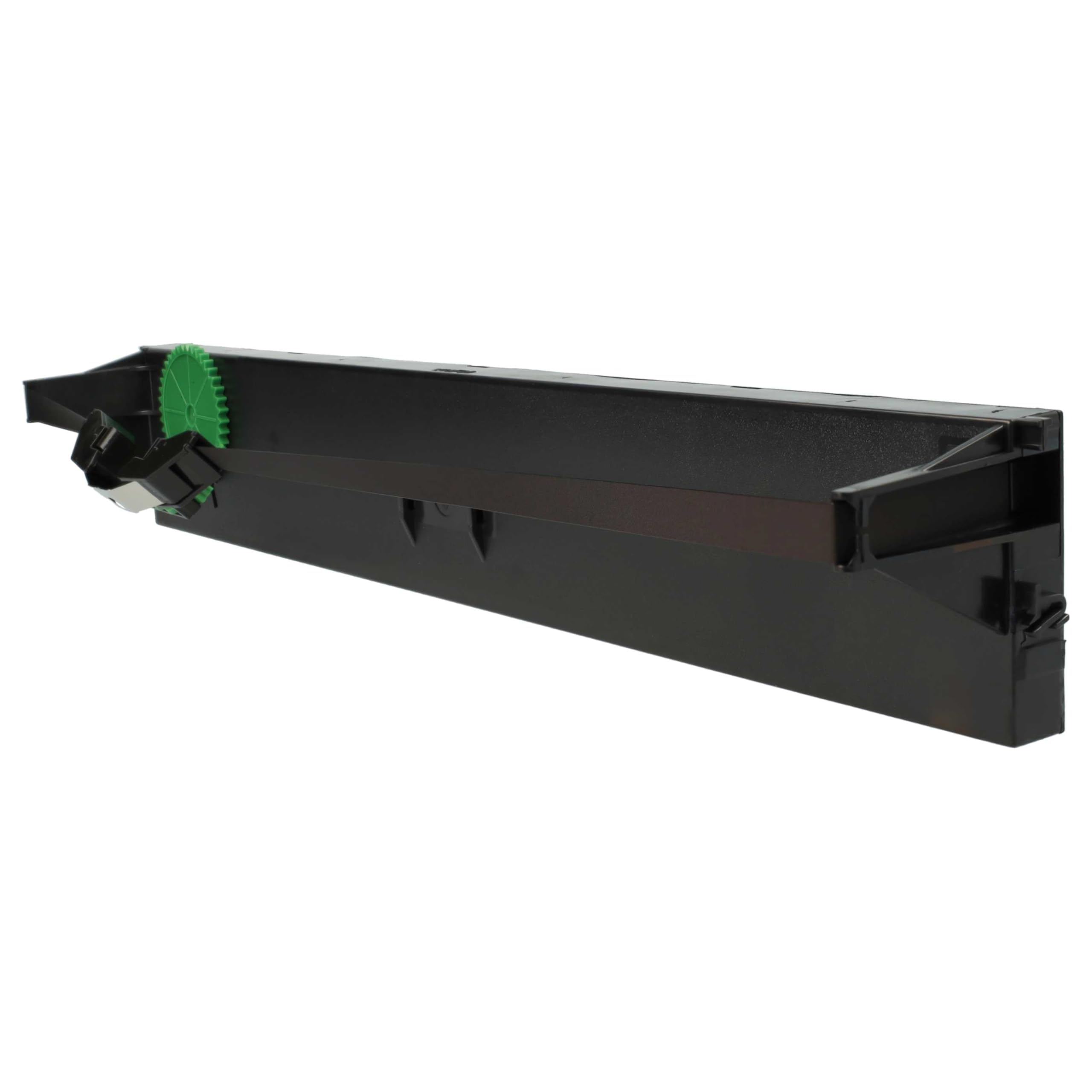 vhbw 10x Farbband Schriftband kompatibel mit Wincor-Nixdorf HighPrint 4915+, 4915XE, 4915, 4920 Nadeldrucker, Bondrucker - Schwarz