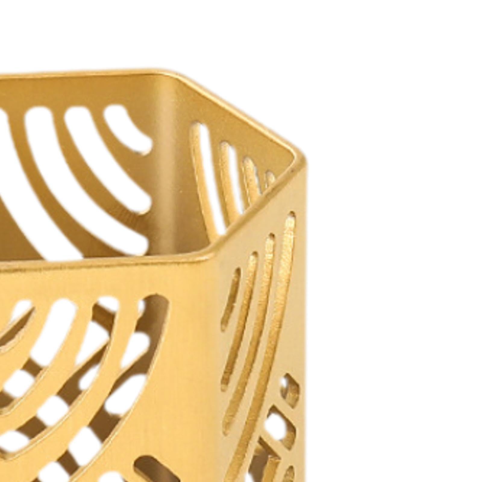 CALANDIS® Toothpick Storage Box Toothpick Dispenser Hotel Elegant Cocktail Pick Holder Gold | Storage Boxes | Home Organization | Household Supplies & Cleaning 4