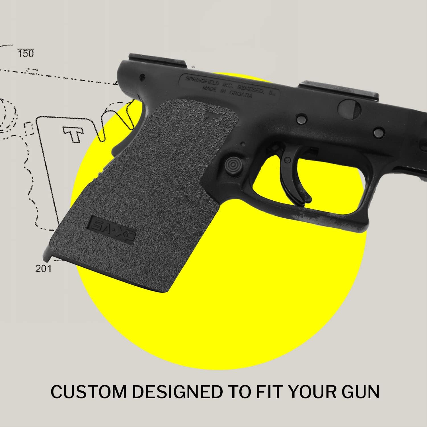 TALON GRIPS for Springfield Armory XD .45 Compact