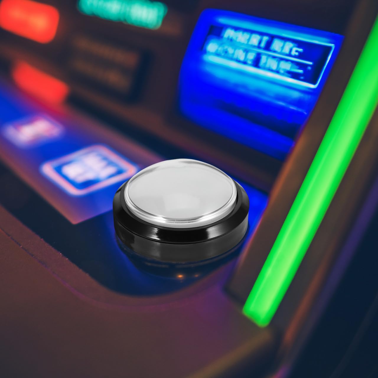 Hemobllo Pulsante di Gioco per Macchina Arcade Pulsante Sostitutivo in Accessorio per Console da Gioco Sostituzione