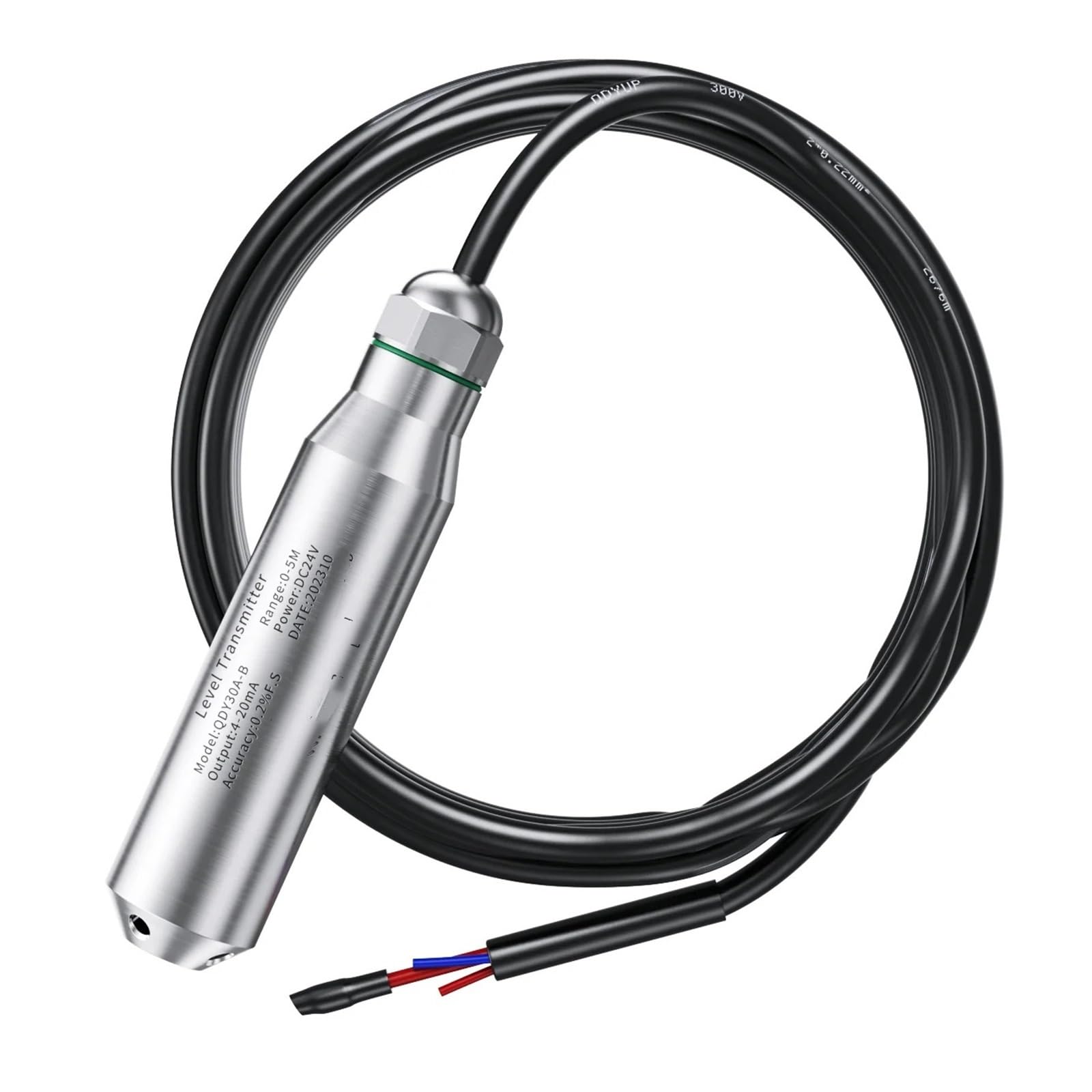 Sensor de nivel de agua sumergible de 1m 2m 5m