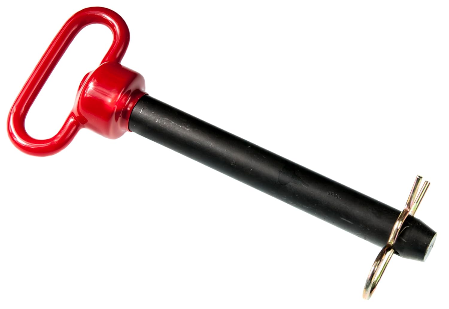 Double HH, 00153, Red Handled Hitchpin 1" x 7-1/2"