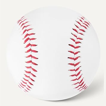 Amazon Basics Bucket of Practice Baseballs, 24 Count, Regulation Size 9-inch, Youth League