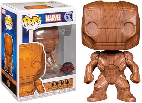 Marvel Iron Man Wood Deco Vinyl Figure 