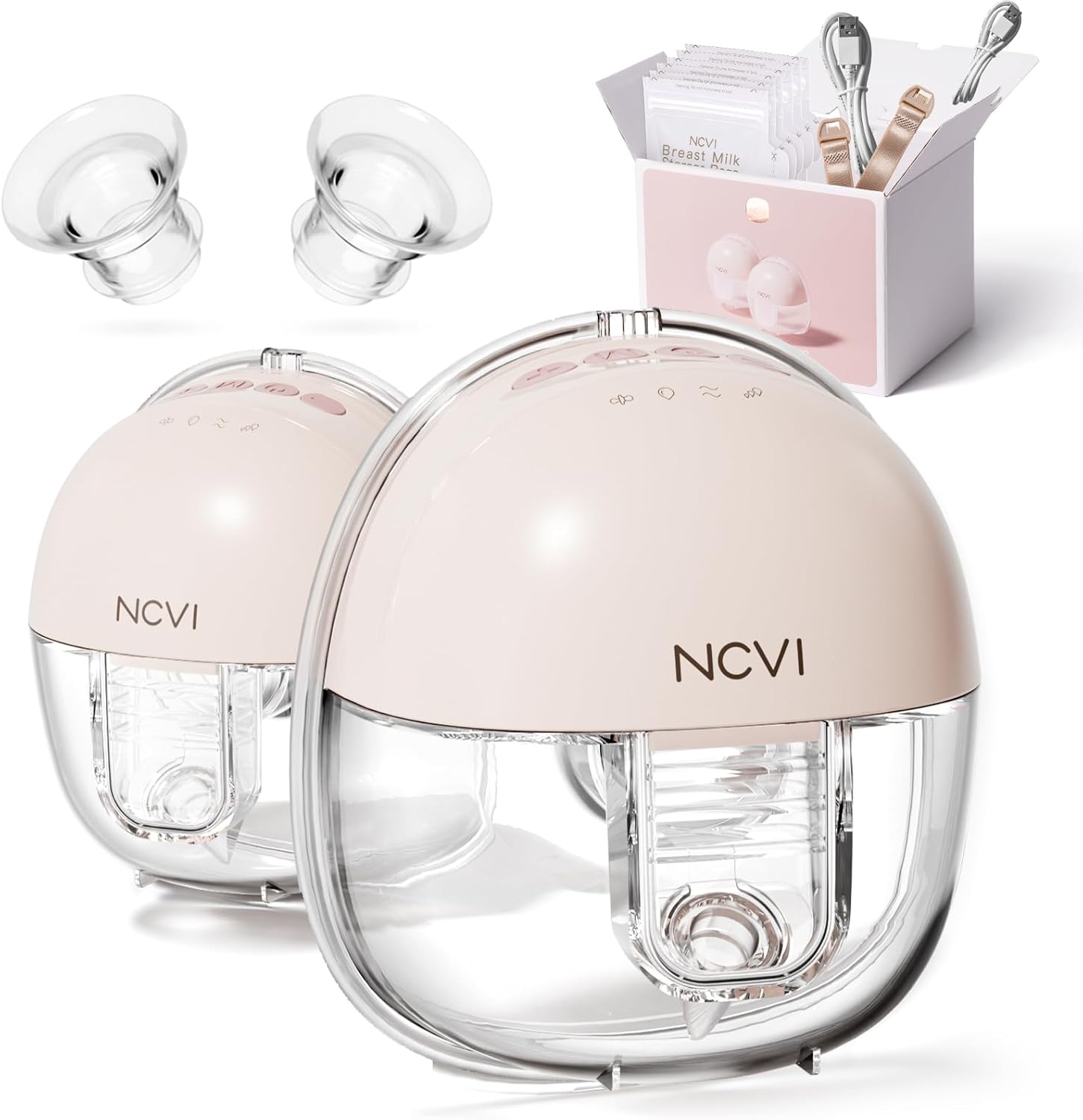NCVI Hands Free Breast Pump Wearable, Portable