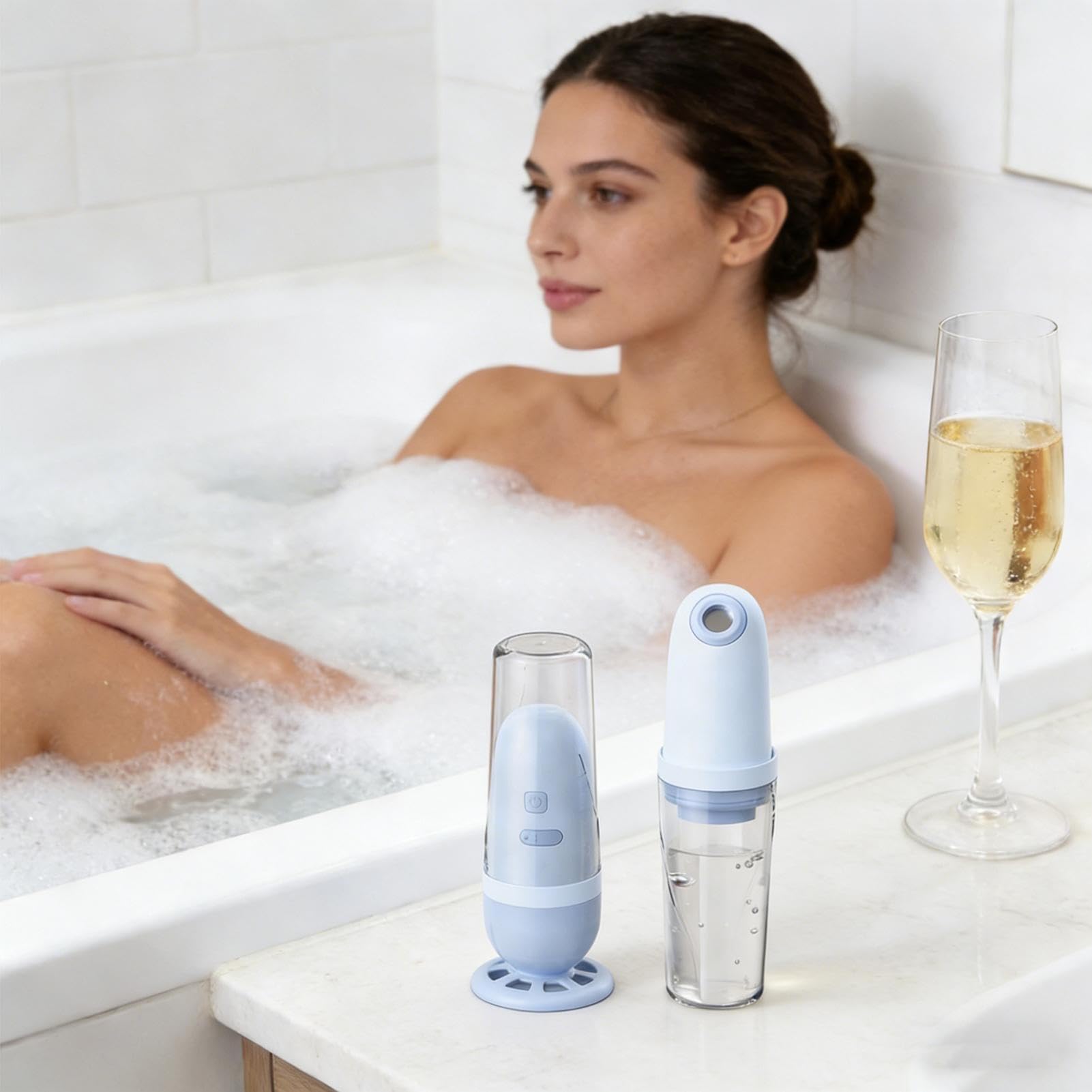 Przenośny przenośny bidet elektryczny - butelka na wodę z rozpylaczem dla kobiet i mężczyzn, pielęgnacja poporodowa, higiena łazienki, podróże na świeżym powietrzu, wędrówki, kemping, trening