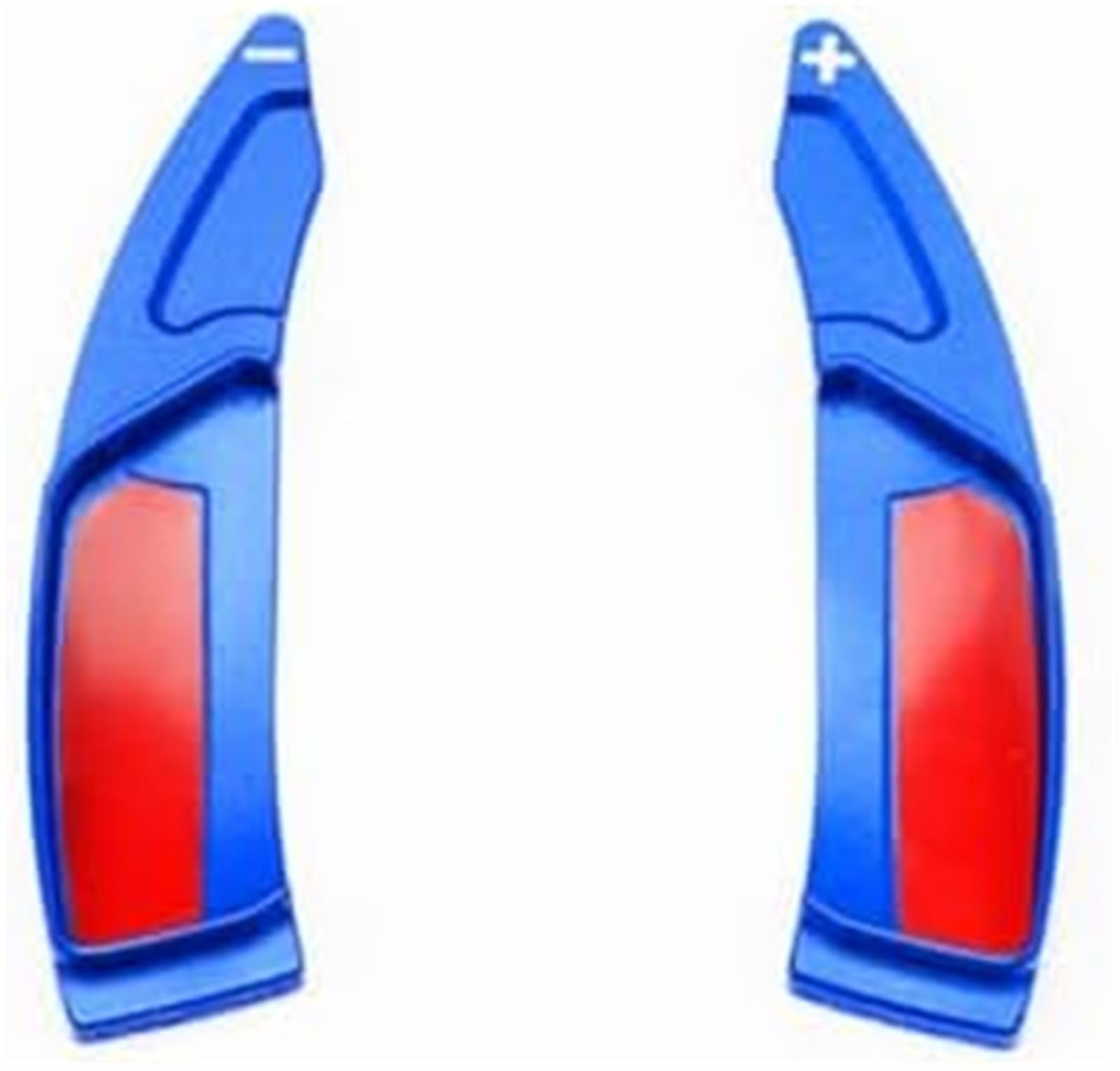 Xedlamp Blue Car Gear Shift Paddle For Peugeot 508 5008 308 3008 208 Car Steering Wheel Shift Paddle Gear Paddles Extender Stickers(Blue)