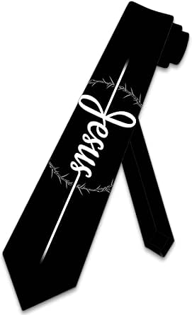 Amazon.com: Three Rooker Religious Ties Mens Jesus Necktie Cross Tie ...
