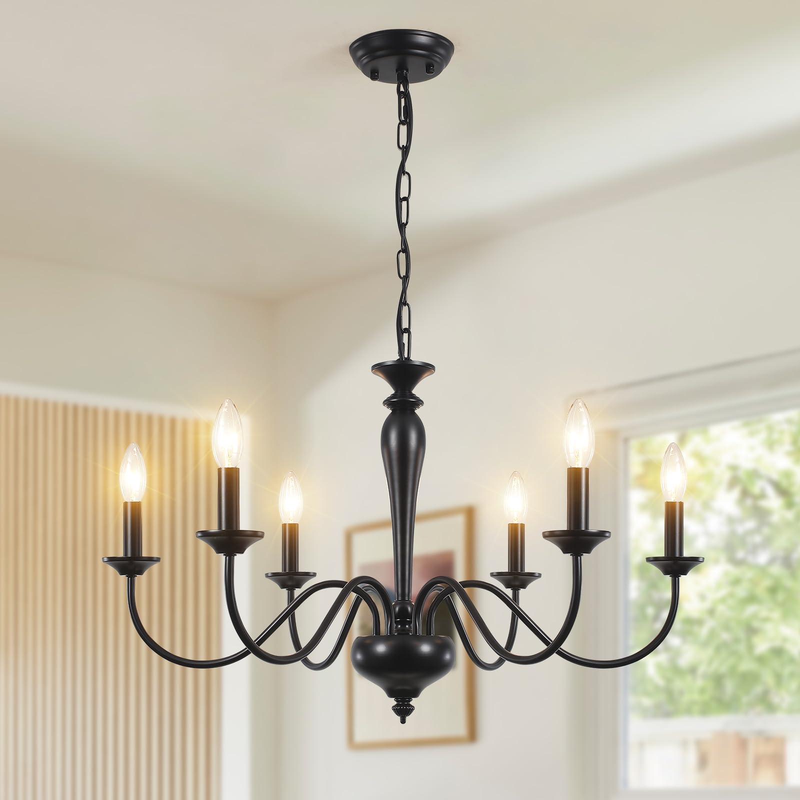 QAREHL Farmhouse Chandelier