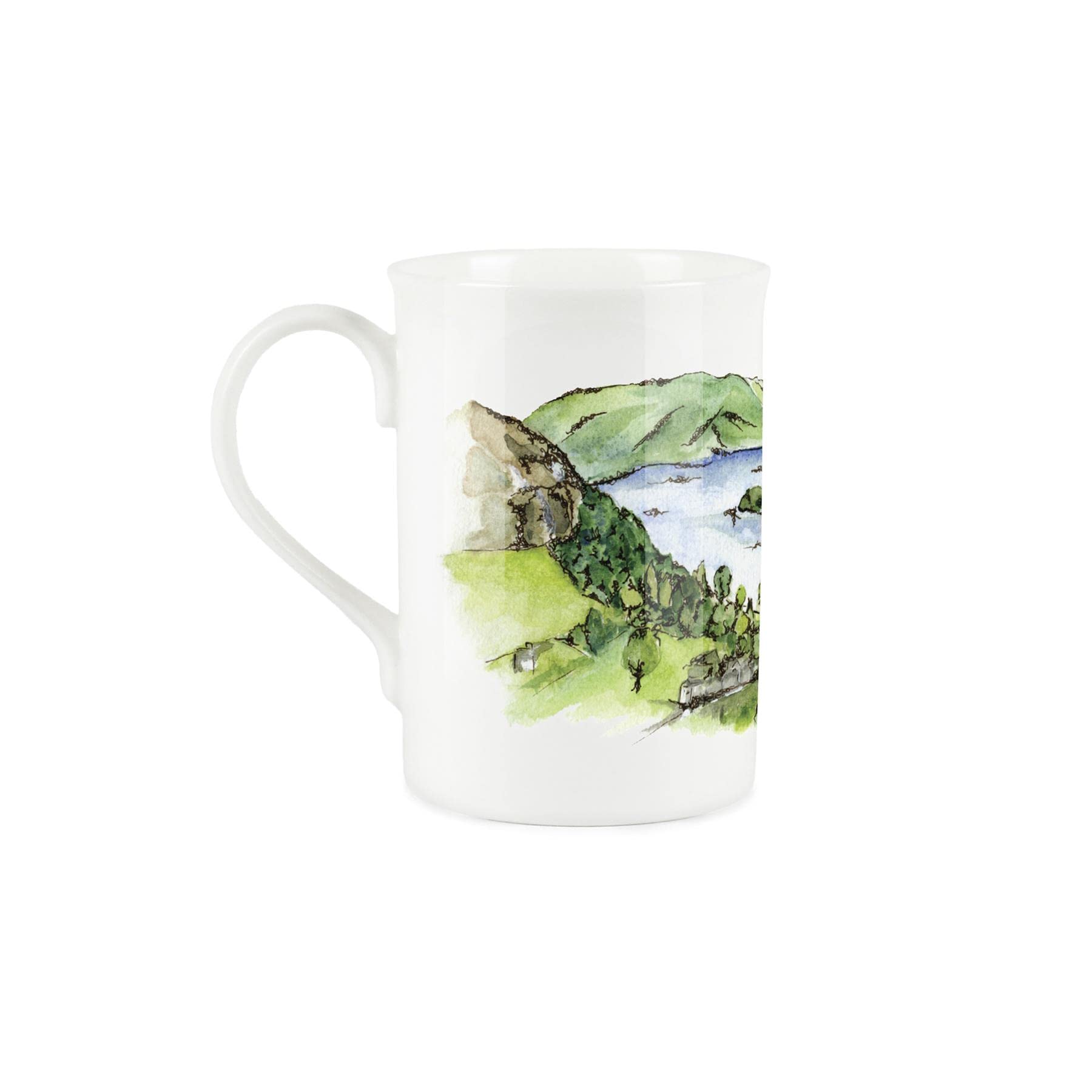 Purely Home Lake District Mug - British Landmarks Lake Windemere Design Mug - Tea/Coffee Bone China Cup Gift - Image 2