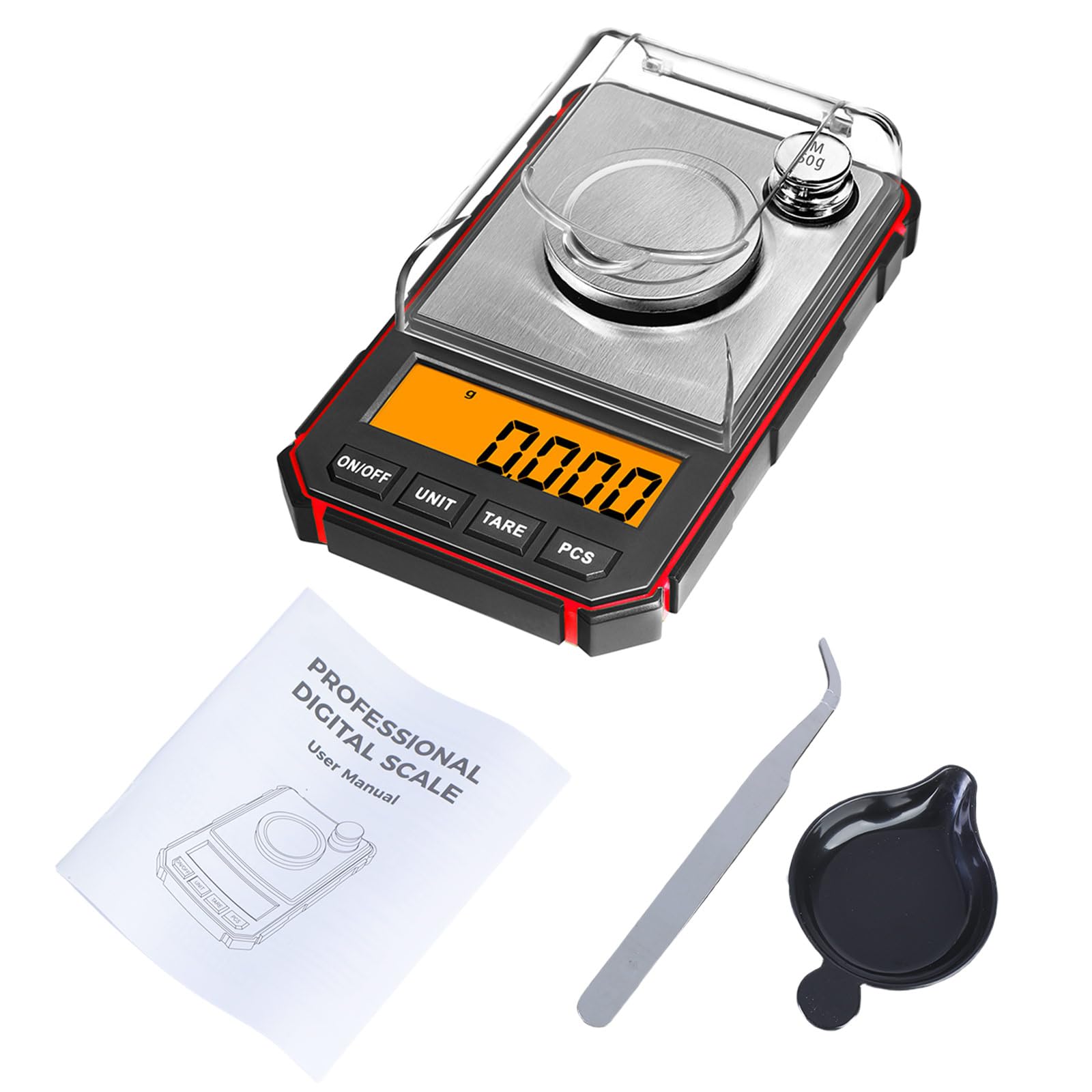 Jewelry Scale with Multifunctionality and High Precise Sensors Systems with Easy Calibration & Tare for Accurate Reading