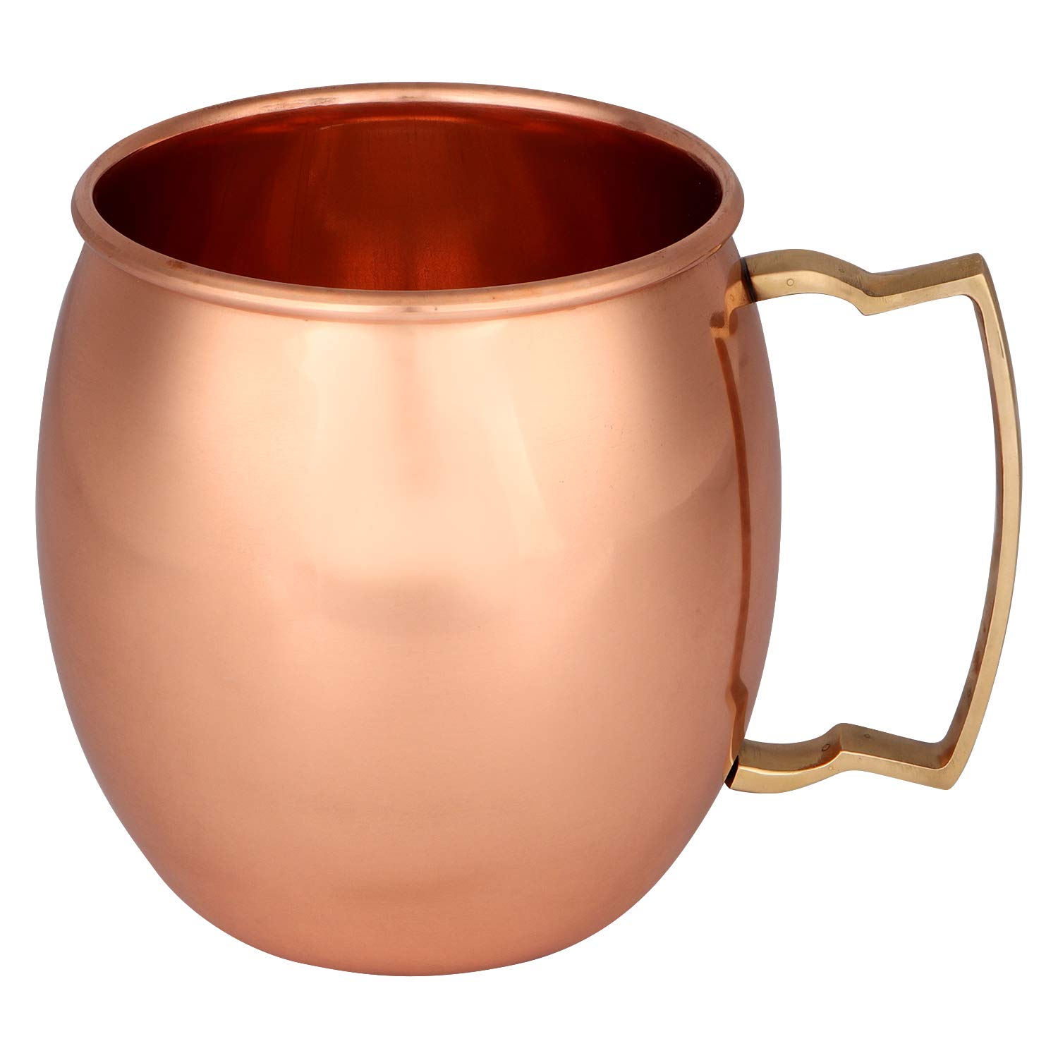 Zap Impex, set da 4 tazze per Moscow Mule realizzate a mano in puro rame