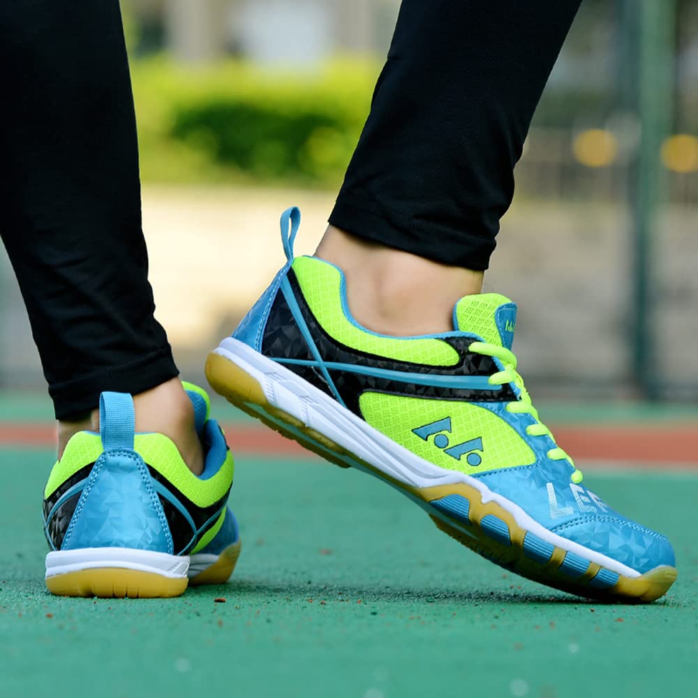 Scarpe da Ping Pong Unisex estive Traspiranti Antiscivolo Resistenti all'Usura