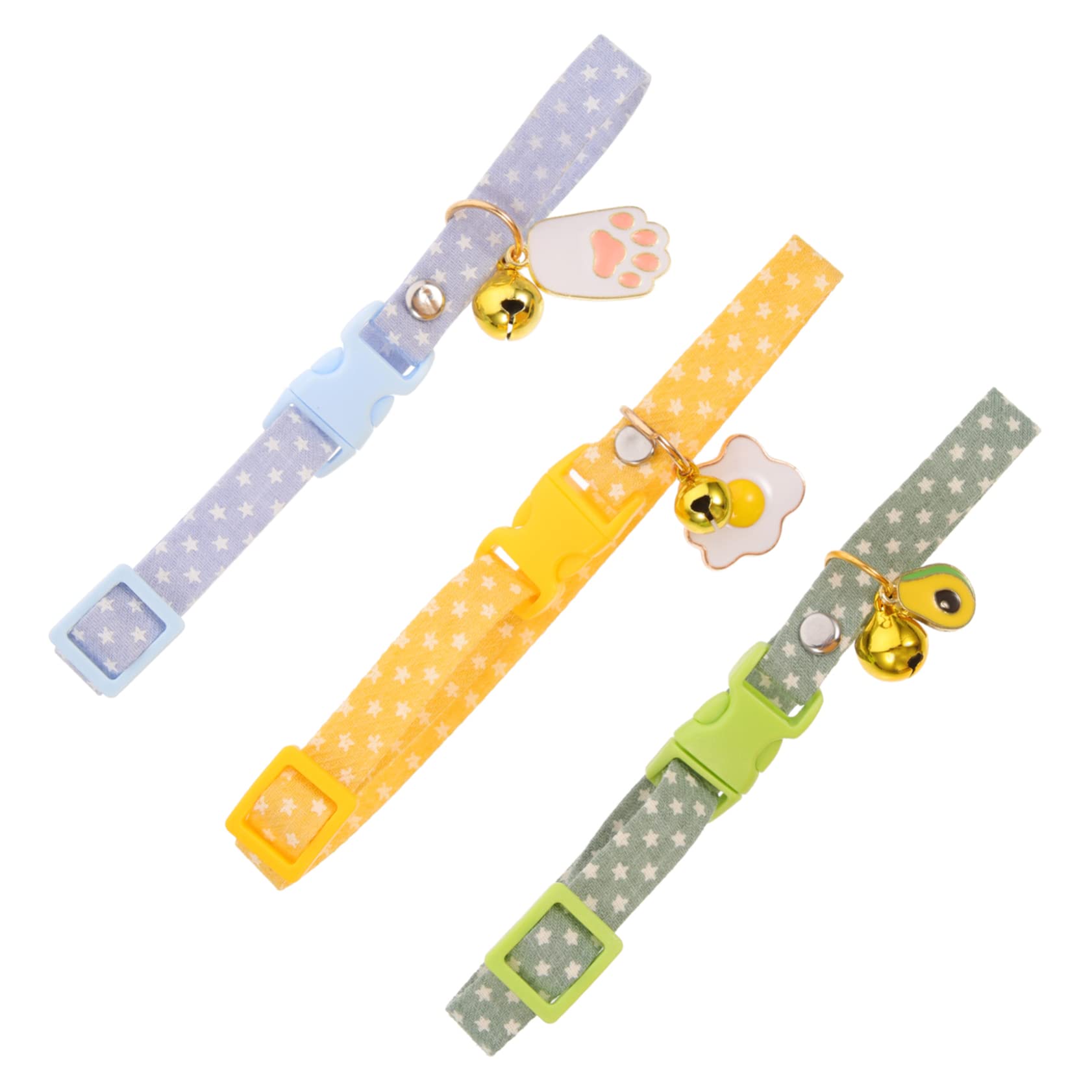 Yardwe 15pièces Collier pour Chat avec Pendentif Avocat pour Et Chiots Collier Décoratif avec Clochettes pour Utilisation Intérieure Et Extérieure Design Et