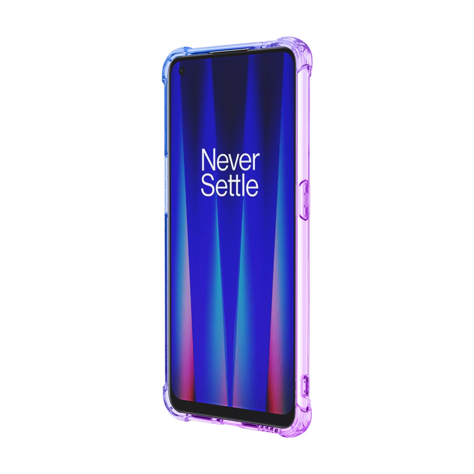 HUANGTAOLI Custodia Per Realme 7 5G, Rinforzare La Con Angoli Protettiva Silicone Trasparente Bumper Cover Per 226619