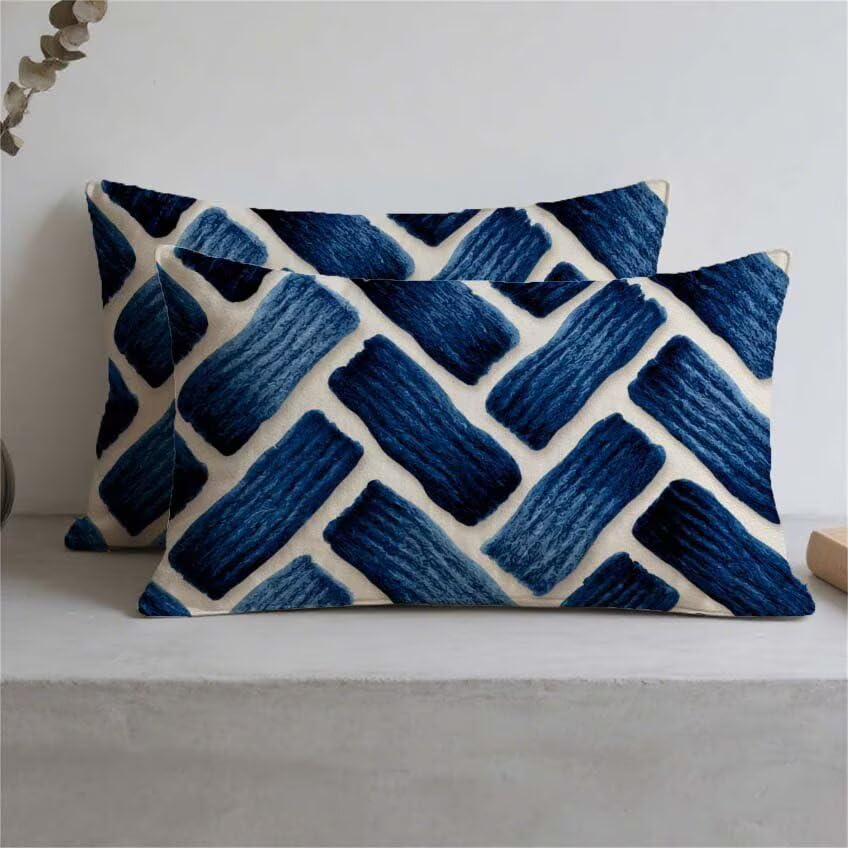 Housse de coussin extérieure imperméable 80x100 pour canapé salon - 3