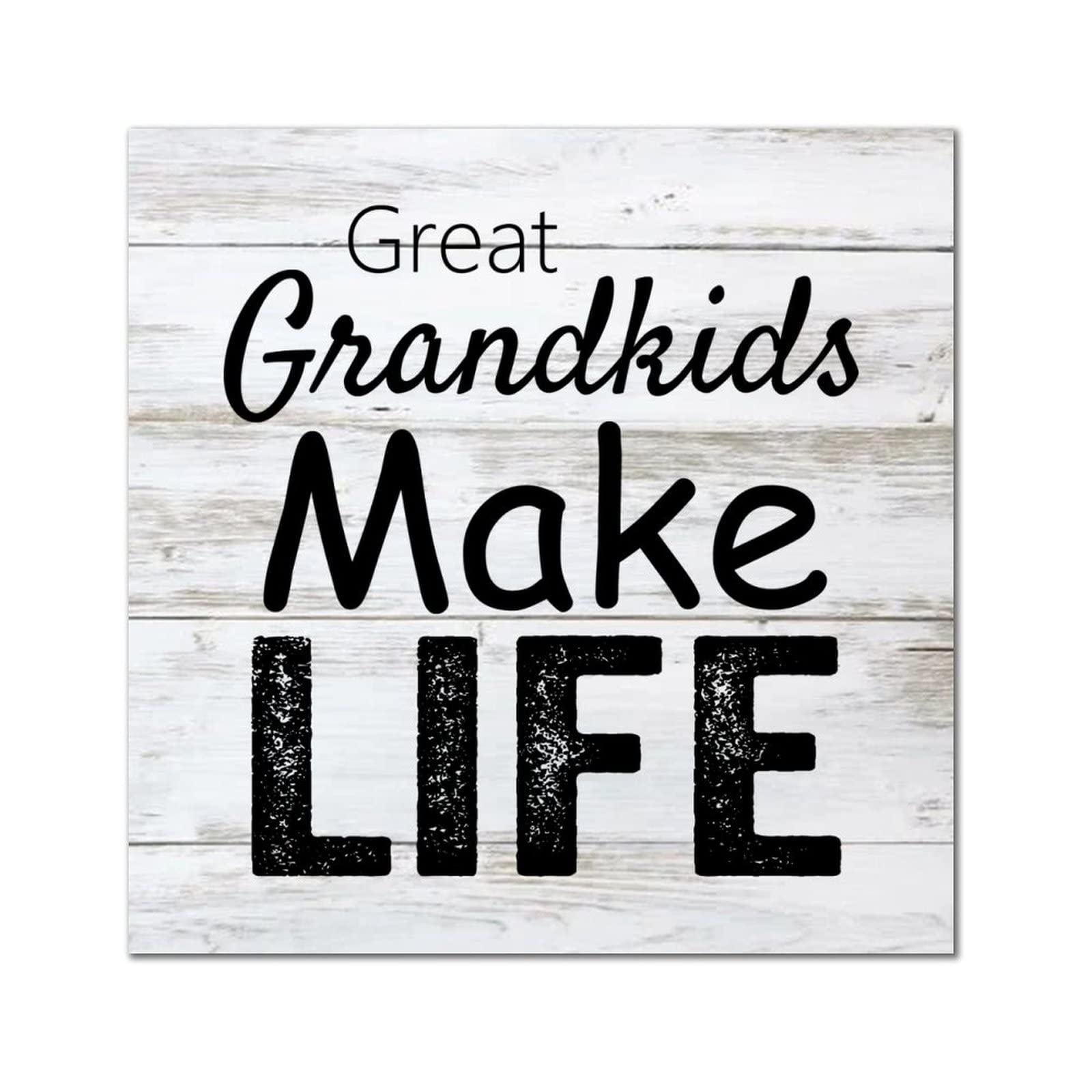 Cadre en bois Great Grandkids Plaque idéale pour cadeau de pendaison de crémaillère