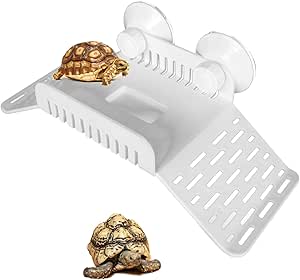 Piattaforma Basking Per Tartarughe Tnfeeon - Grotta Per Acquario Con Design Naturale Per Arrampicata