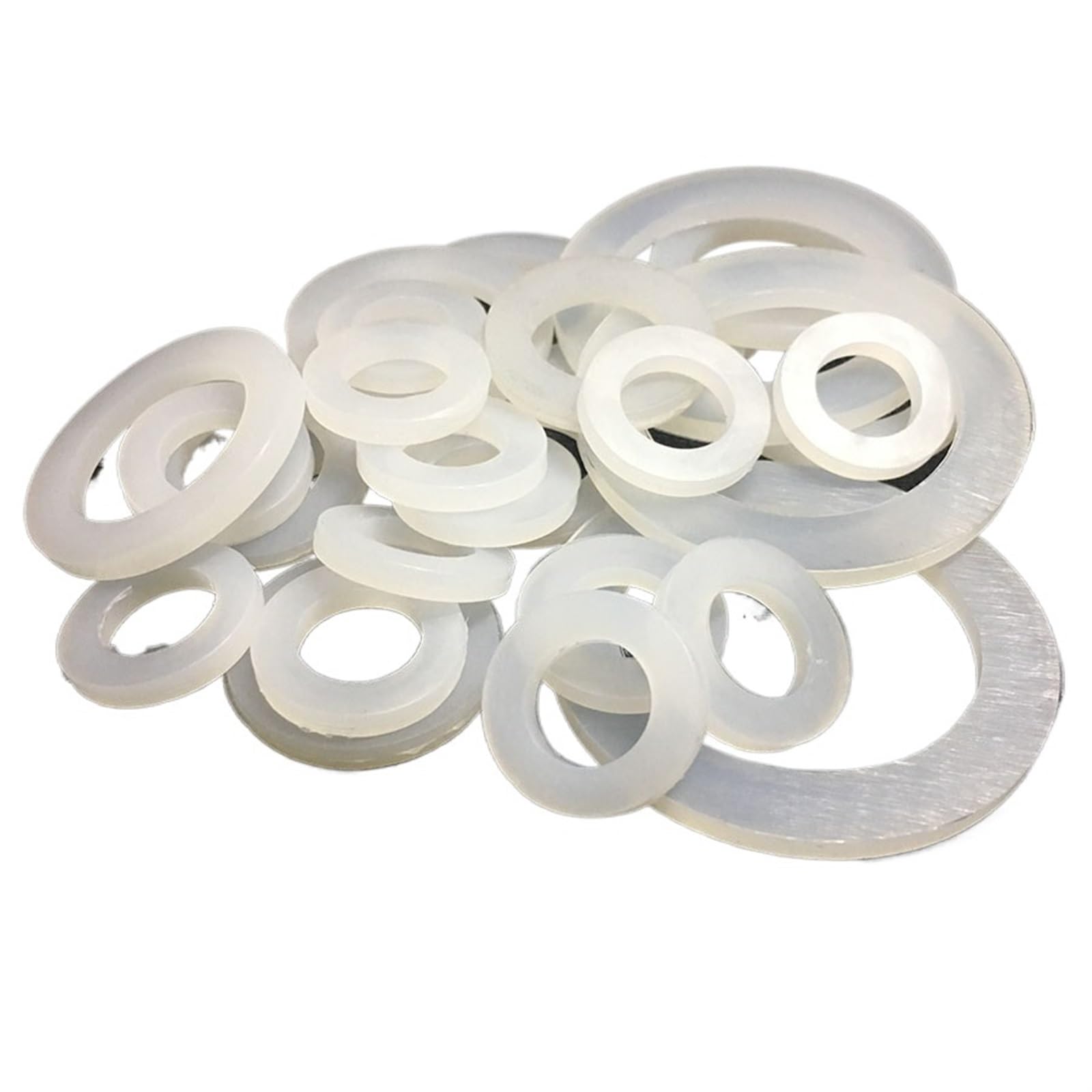 10 Uds ajuste 1/4 3/8 1/2 3/4 "1" 1-1/4 "1-1/2" 2 "junta anillo de sellado tubo de Gas corrugado arandela plana(1l4 Silica gel)