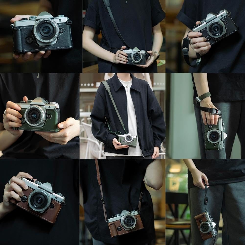 Amazon.co.jp: FOR Olympus OM3専用 ケース ハンドルレザーケース