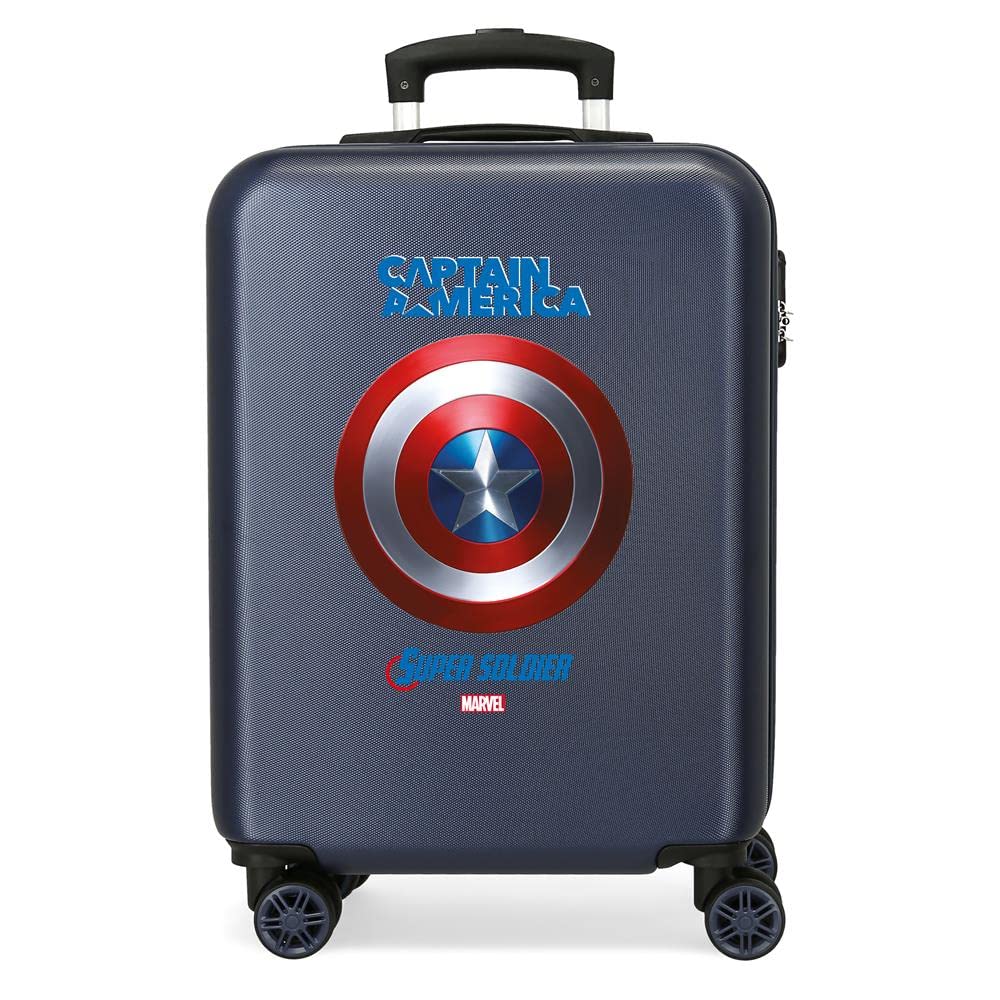 Marvel Hartschalenkabinenkoffer, NIEBIESKI, 37x55x20, Moda dziecięca