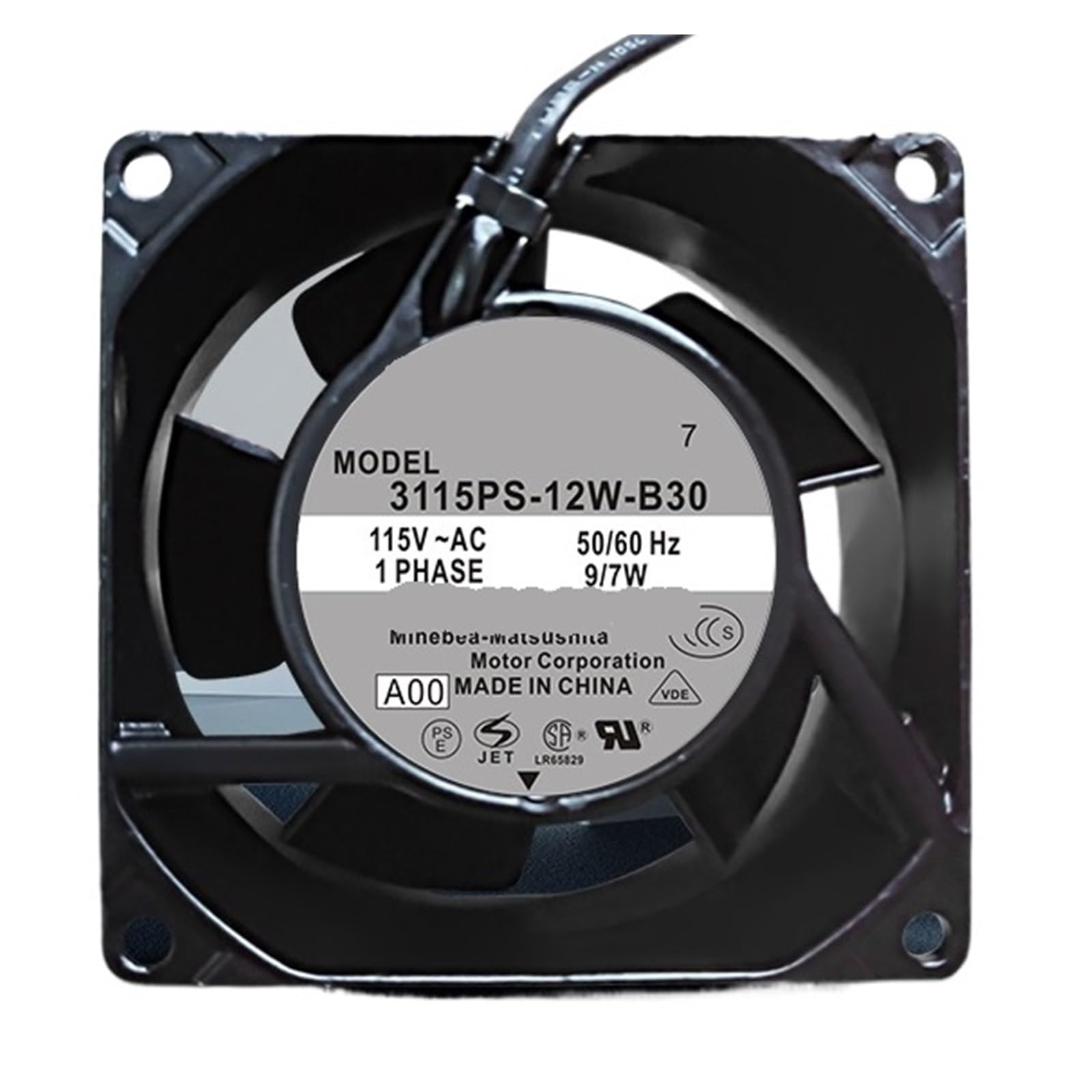 OKEWGHFL 3115PS-12W-B30 115V 9/7W 8038 80 * 80 * 38mm 8cm COOLING FAN
