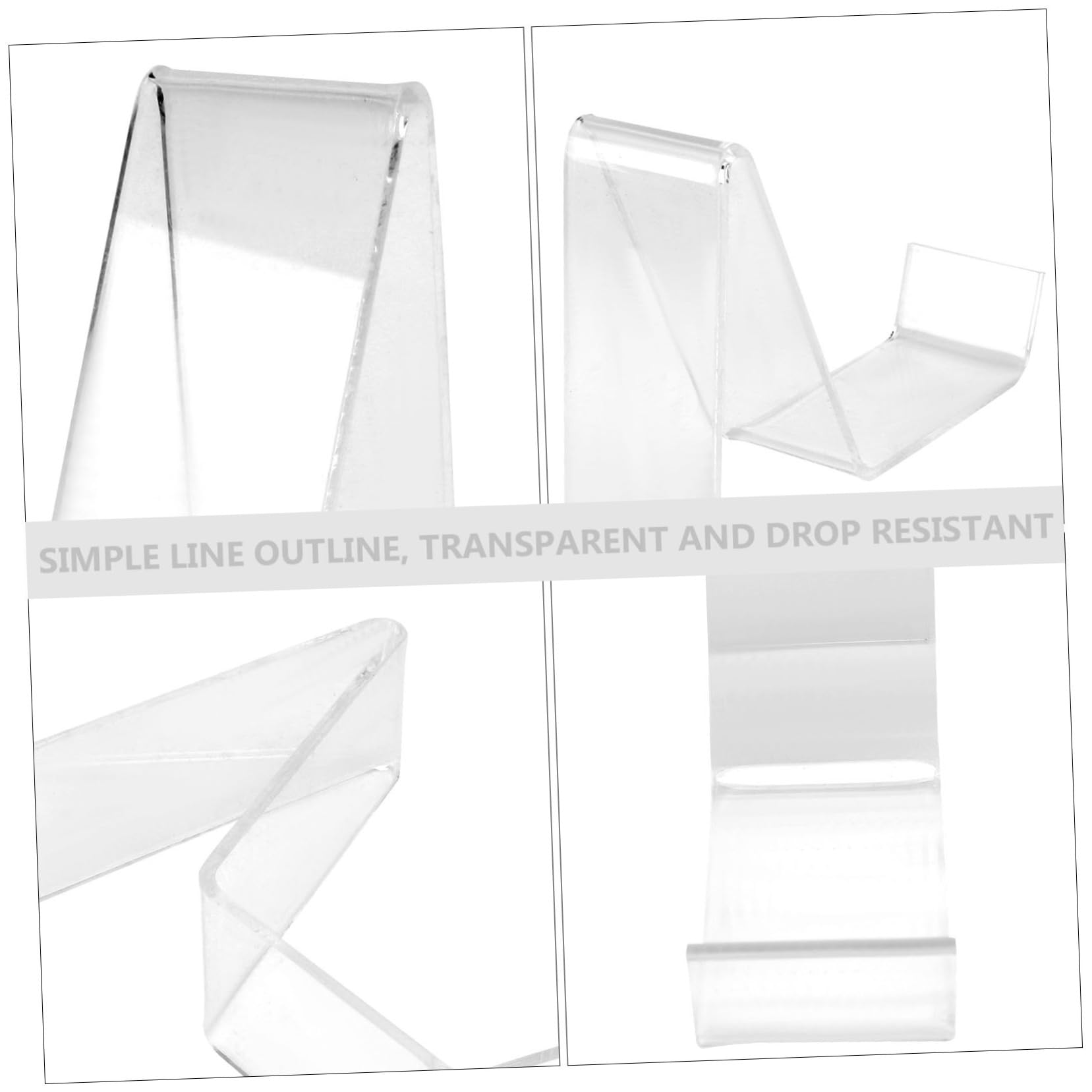 PRETYZOOM Trendy Tiny Shoe Rack 2pairs High Heels Display Stand for Mall Shoe Storage Rack