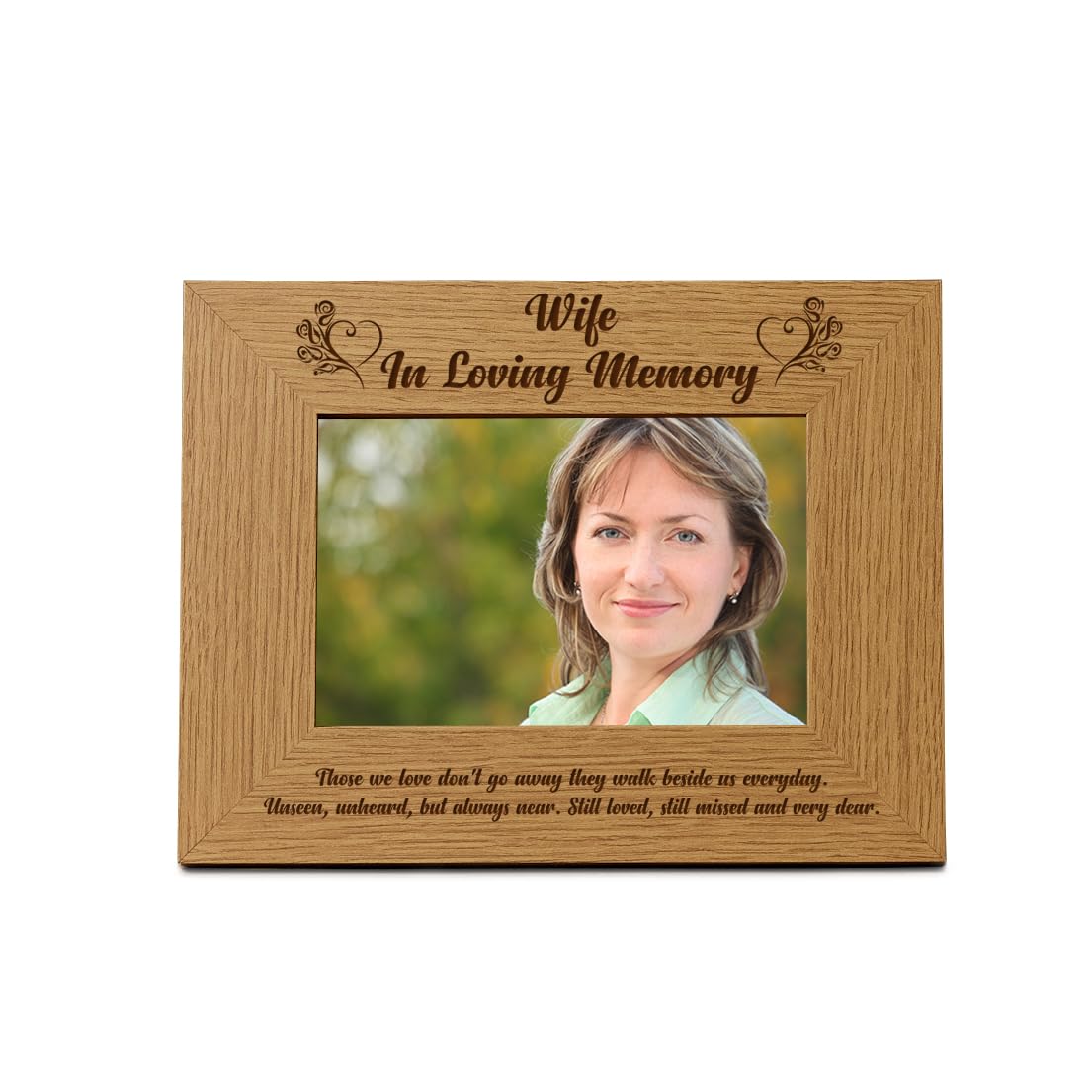 Wife Memorial Remembrance Photo Frame (8 x 10 Inch)