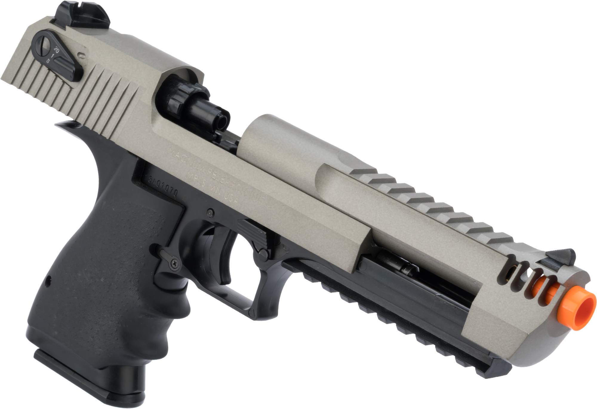 Evike Magnum Research Licensed Semi/Full Auto Metal Desert Eagle L6 CO2