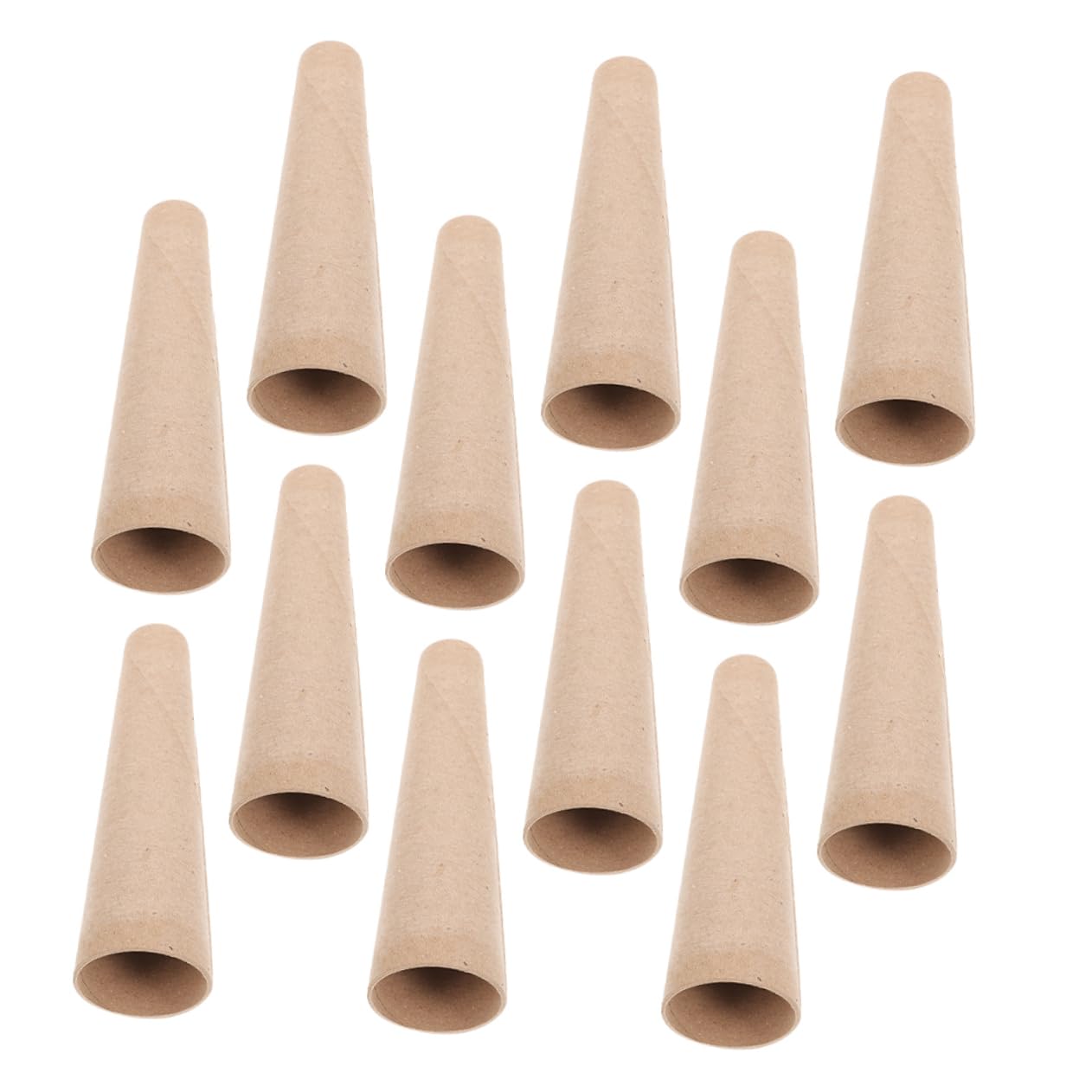 BEBEMOKO 12Pcs Home Yarn Winder Tubes for Easy Knitting Precision Winding Cardboard Craft Tubes Reusable Wool Winder for Organized Yarn Storage and Tangle Projects