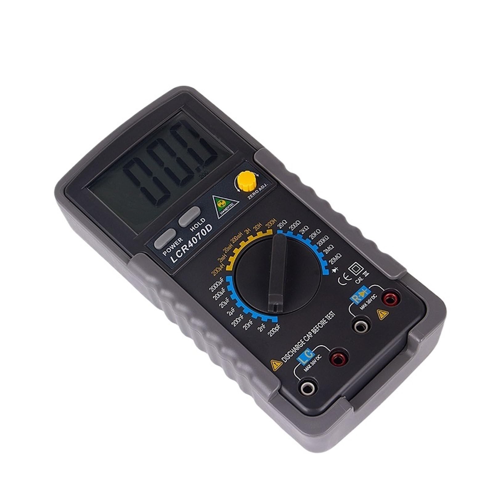 JVDDI LCR4070D LCR Digital Bridge Resistance Meter Capacitance Tester Inductance Multimeter