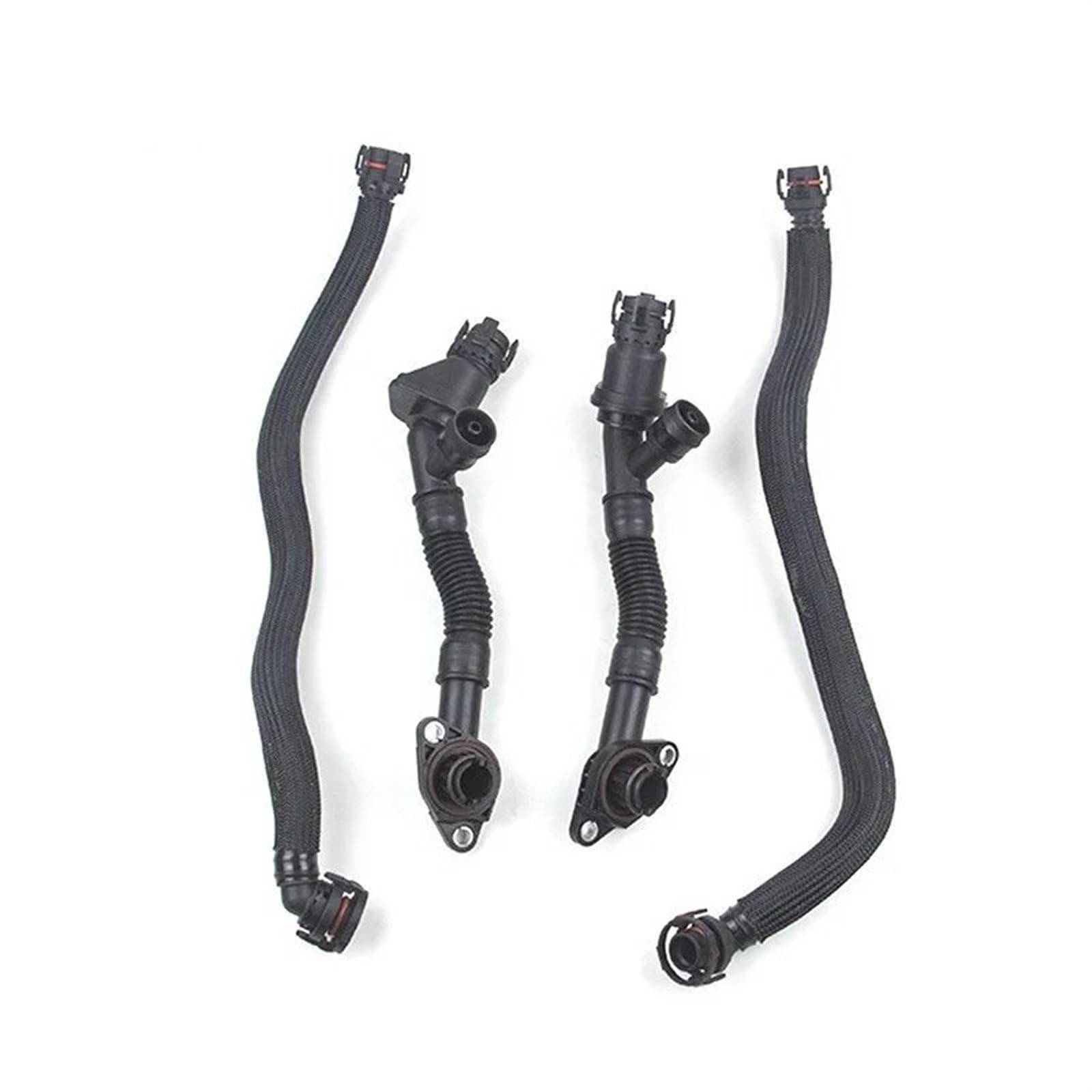 Tuyau Ventilation Carter Compatible avec 5 6 7 Séries X6 Tuyau De Ventilation De Carter De Moteur De Voiture, 11157646086 11157646087 11157575640 11157575641